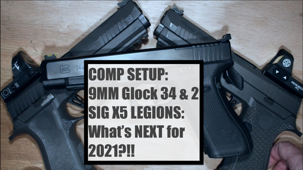 2 SIGS and a GLOCK walk into a MATCH...Wrapping up 2020!!! Gray Guns, Springer Precision & 9MM!!!