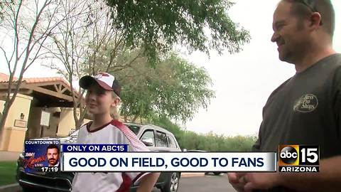 D-backs Archie Bradley gives back to career-long fans