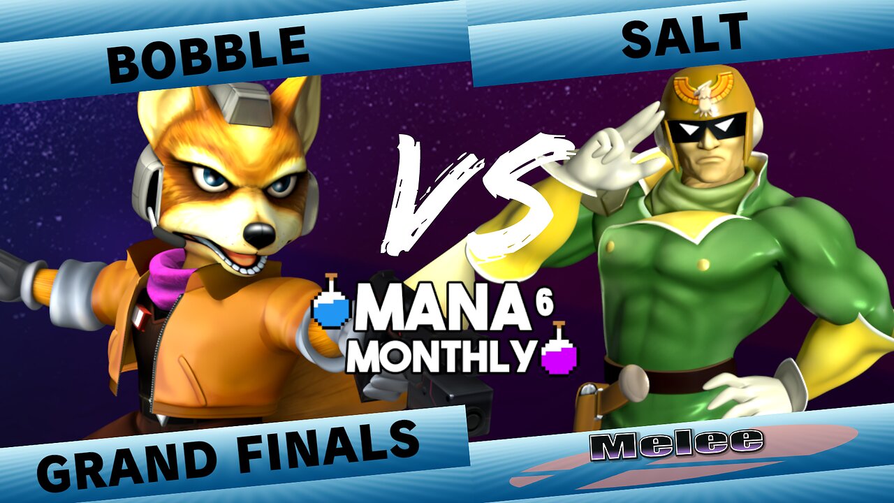 Mana Monthly 6 Grand Finals - Zion (Fox) vs Salt (Fox, Falco, Captain Falcon) Smash Melee Tourney