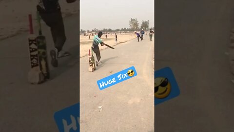 Over Long Off For Six😎💯#cricketlover #1M #shorts #shortvideo