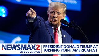 LIVE: President Donald Trump speaks at Turning Point USA AmericaFest | NEWSMAX2