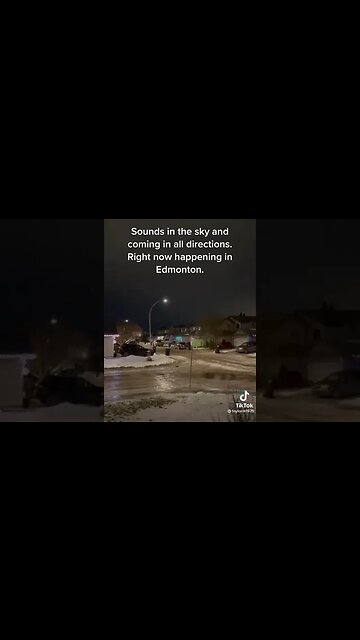 Strange sounds being heard In the sky