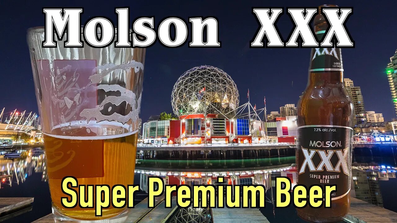 MolsonXXX Super Premium Beer. Does it Stand Up? Or Does it sink?