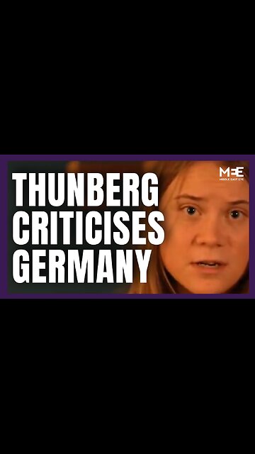Greta Thunberg criticises Germany for ‘silencing’ pro-Palestine activists