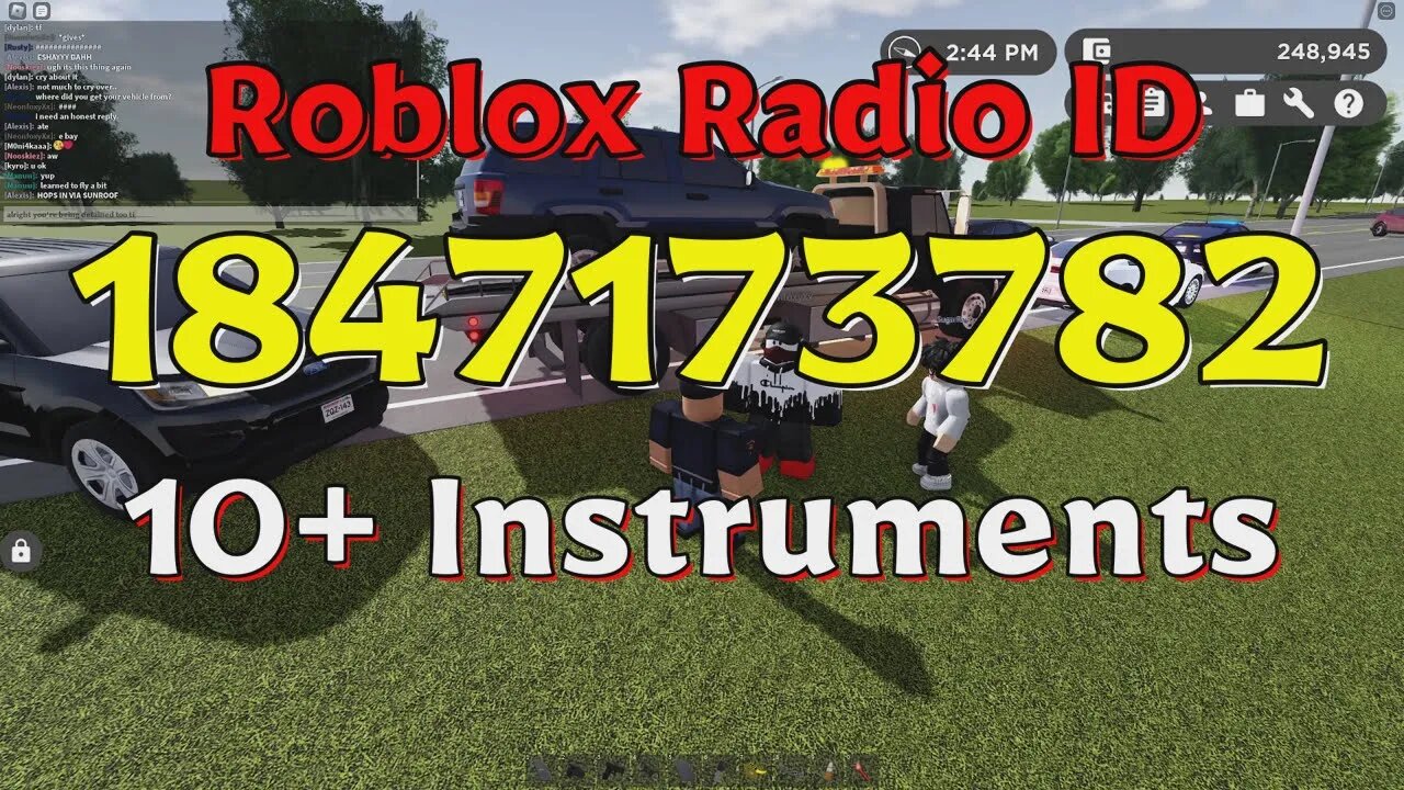 Instruments Roblox Radio Codes/IDs