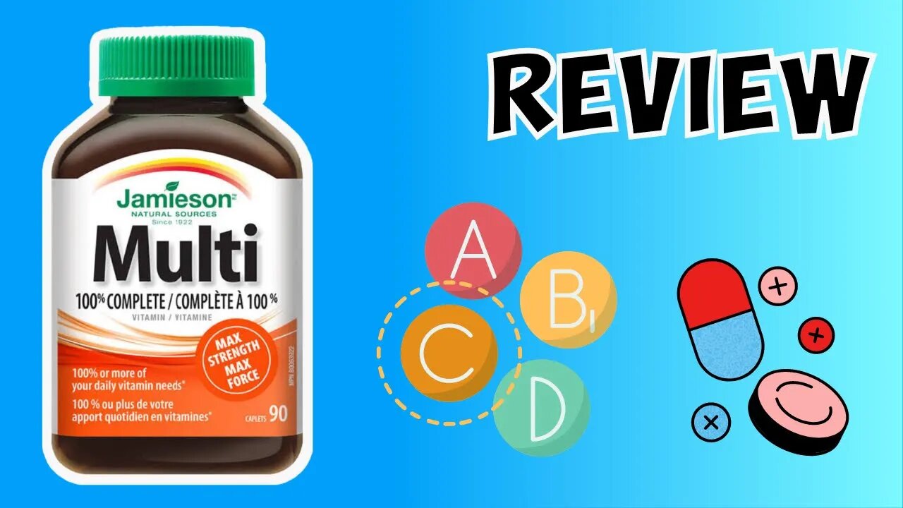 Jamieson 100% Complete Multi Vitamin review