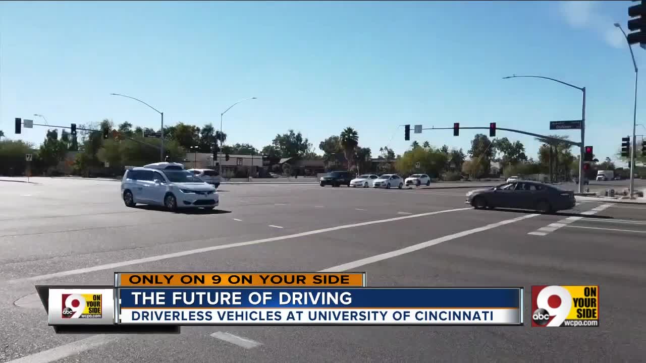 University of Cincinnati preps to test driverless vehicles