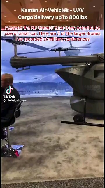 Huge Military Drone Quad Copters Up Close-NJ Possibilities