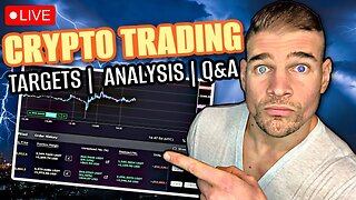 🔴 LIVE CRYPTO TRADING | TARGETS & ANALYSIS