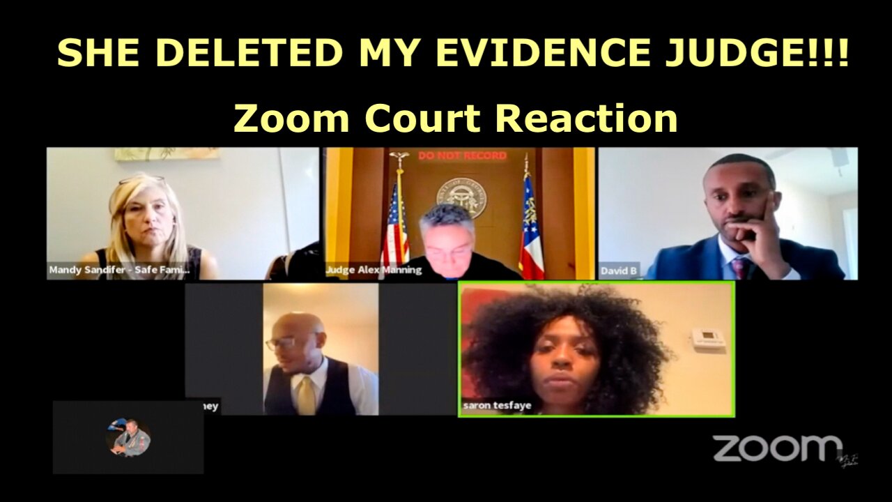 Zoom Court Reaction. “Husband Pulls the Infamous She Deleted my Evidence Defense!”