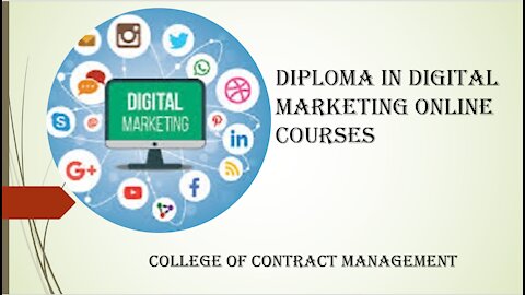 DIPLOMA IN Digital marketing online courses