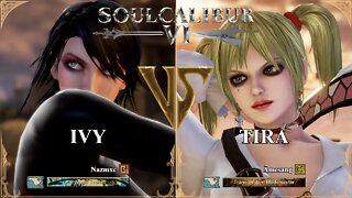 Ivy (Nazmxc) VS Tira (Amesang) (SoulCalibur VI — Xbox Series X Ranked)