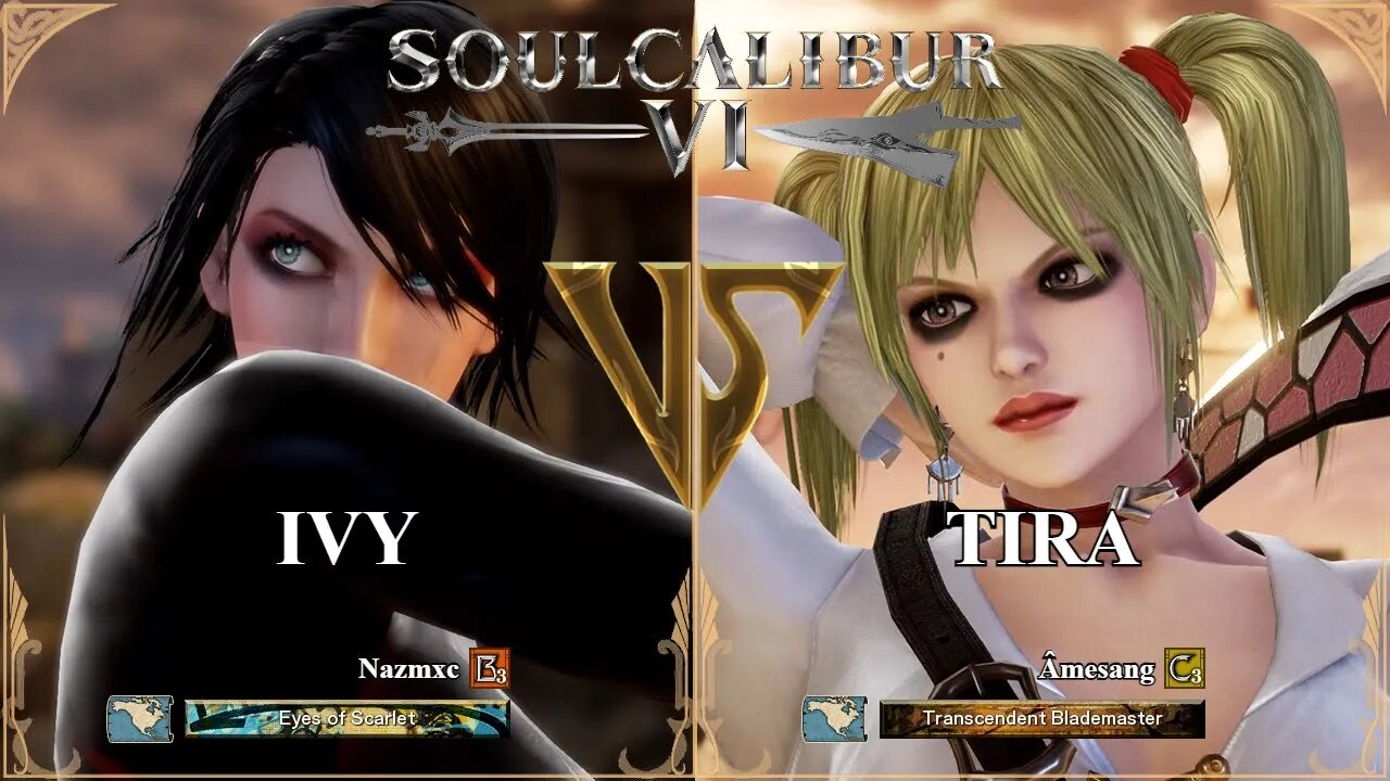 Ivy (Nazmxc) VS Tira (Amesang) (SoulCalibur VI — Xbox Series X Ranked)