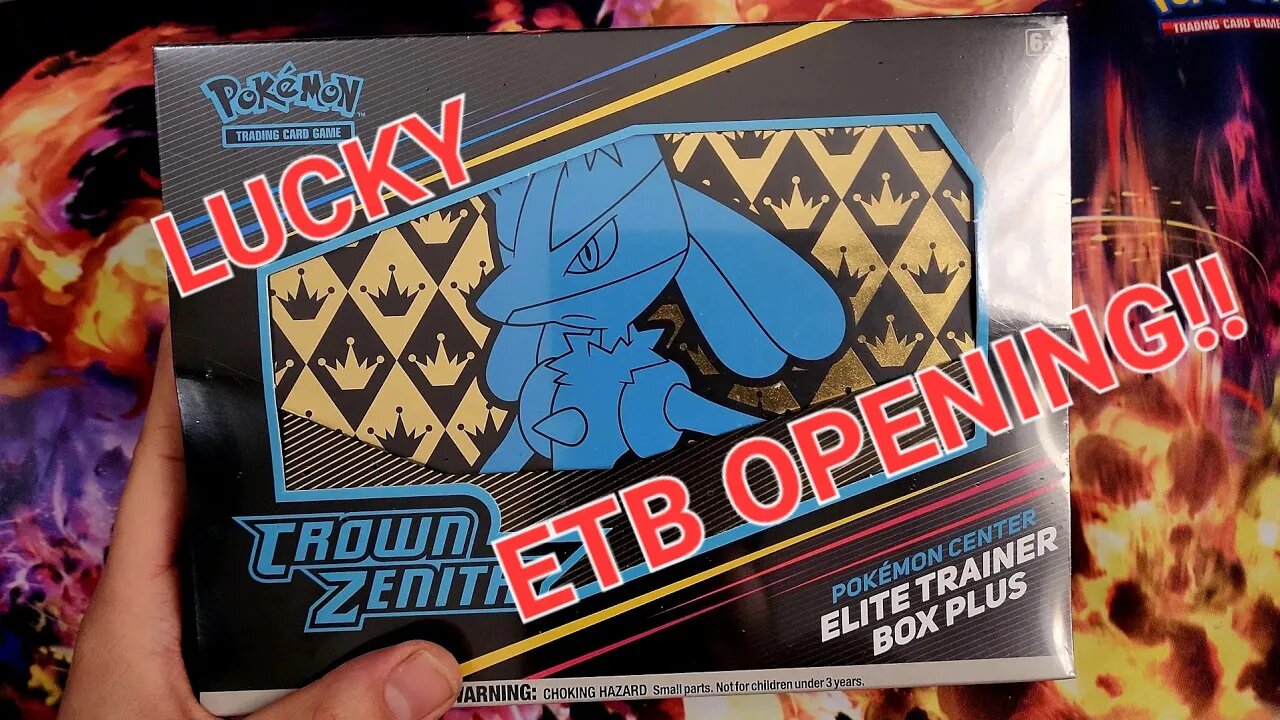 Happy Crown Zenith Day!! ETB OPENING!