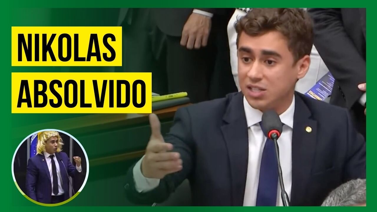 Nikolas faz boa defesa de seu direito a expressão e é absolvido no Conselho de Ética