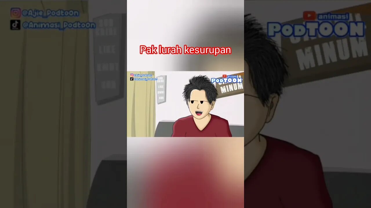 pak lurah kesurupan!!animasi powtoon