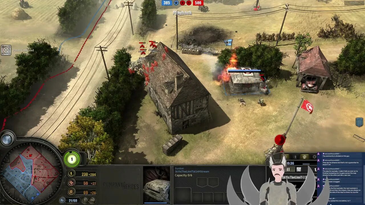 13876650063 (US) vs SkYisTheLimiT (Wehr) || Company of Heroes 1 Replay