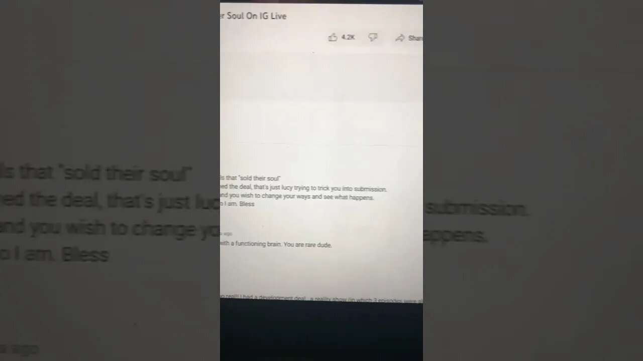 If you “sold” your Soul