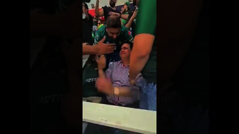 Babar Azam's father in tears as the Pakistani Captain to win a world Cup game against India