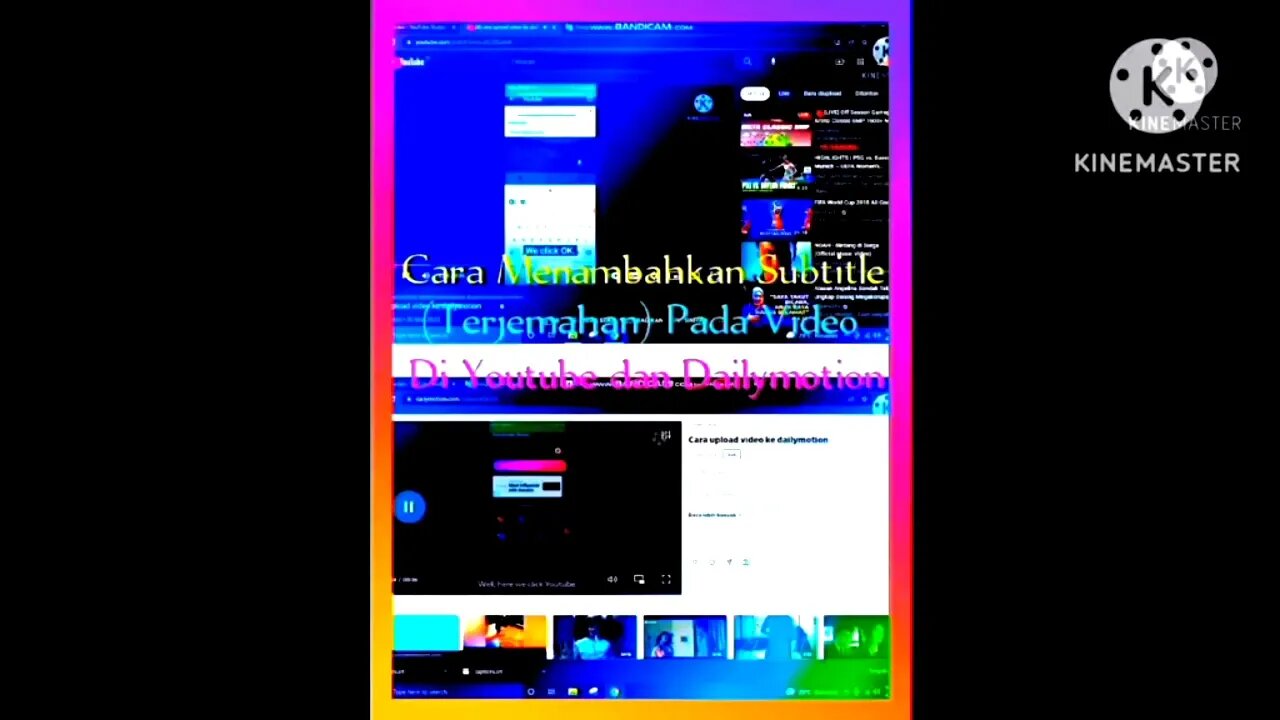 cara menambahkan subtitle (terjemahan) pada video di youtube dan dailymotion versi shorts video