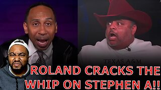 Roland Martin CRACKS THE WHIP On Stephen A Smith For Ranting Against Democrats Lying About Jan 6th!