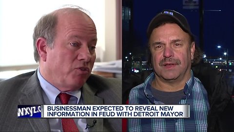 Businessman expected to reveal new information in feud with Detroit mayor