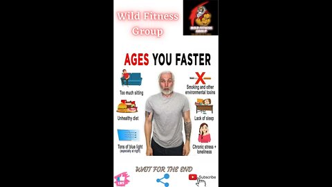 🔥Things that ages you faster🔥#shorts🔥#viralshorts🔥#fitnessshorts🔥#wildfitnessgroup🔥