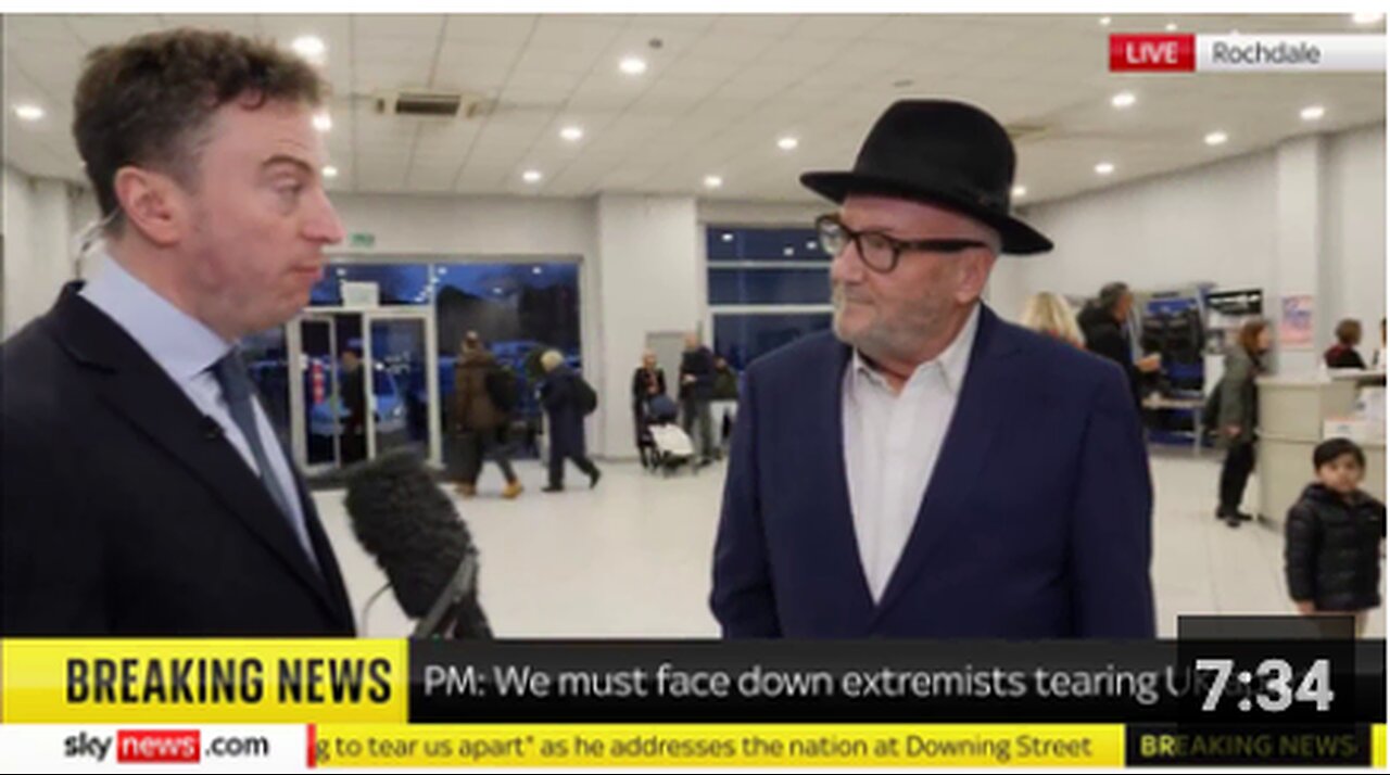 George Galloway blows away establishment in local elections and crushes the satanic news media