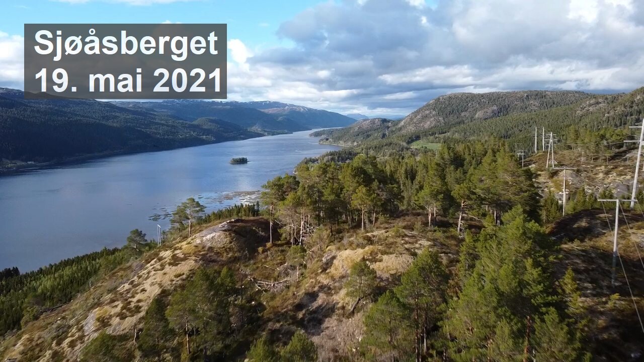 Sjøåsberget 19. mai 2021