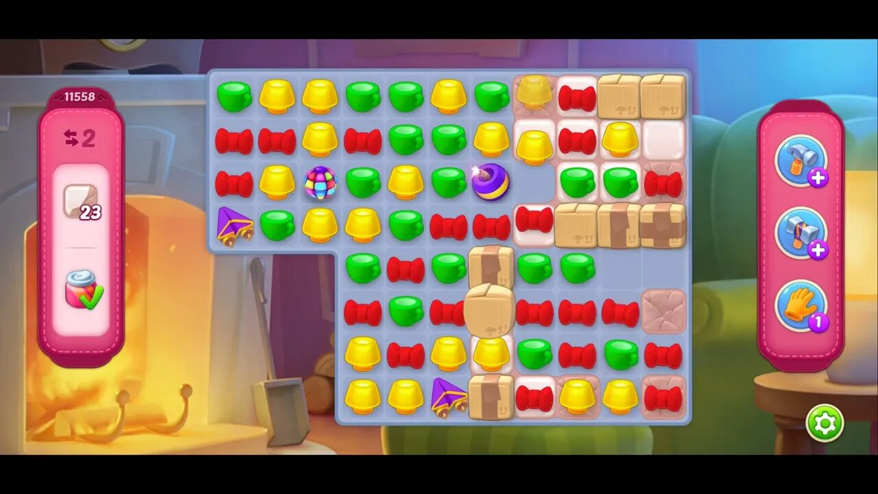 Playrix Homescapes Gameplay Walkthrough Level 11558