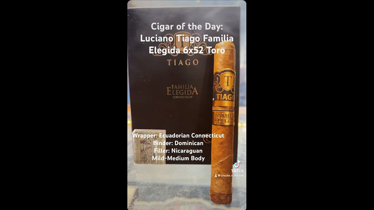 Luciano Cigars Tiago Familia Elegida 6x52 Toro #Short #Shorts #Cigars #Cigar #CigarOfTheDay