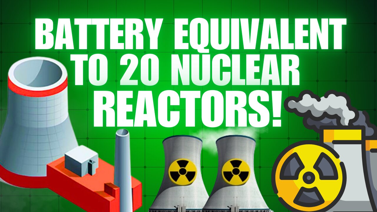 America adds battery equivalent of 20 nuclear reactors in less than 4 years