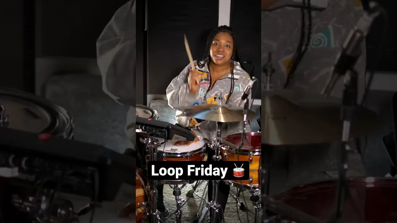 BRICHLOOPS 🥁 #brichdrumz #shorts #femaledrummer