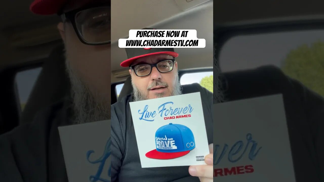 “Live Forever” Physical Copies Available Now. #chadarmestv #liveforever #shorts