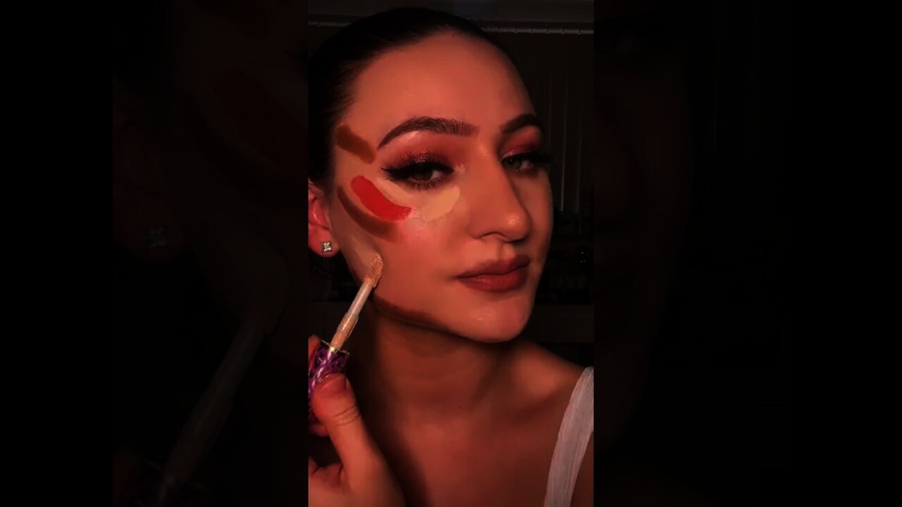 Makeup tutorial 💄💄💄💄 #shorts #makeup