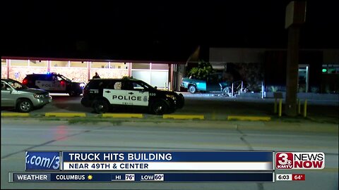 Truck hits pharmacy