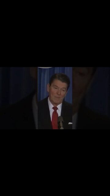 Hey Joe, this is a True Leader! ❤️🪖 Ronald Reagan 1983 * #PITD #Shorts (Linked)