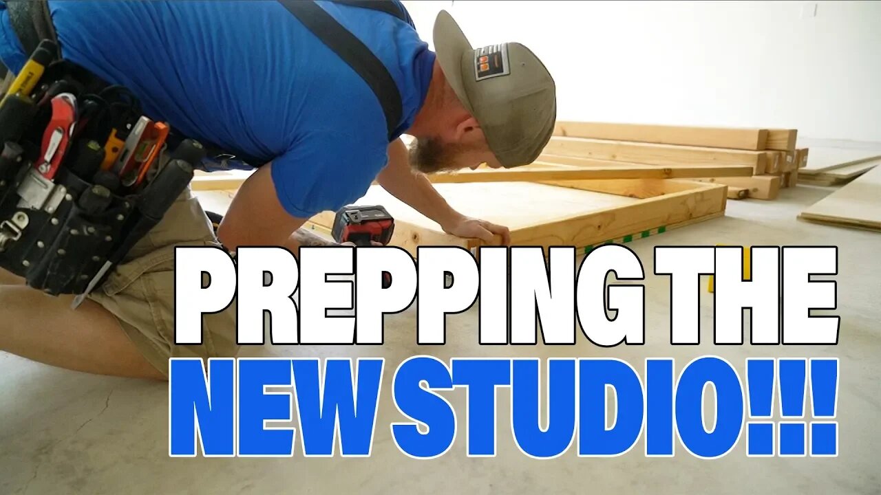 UPDATE: Electrician U Studio Progress (Part 2) - TABLE BUILDING