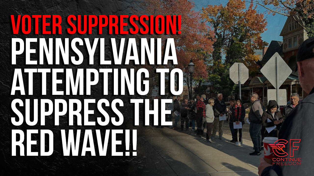 ALERT! MASSIVE PENNSYLVANIA VOTER INTERFERENCE!