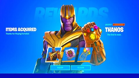 Say Hello To Thanos In Fortnite Season 7