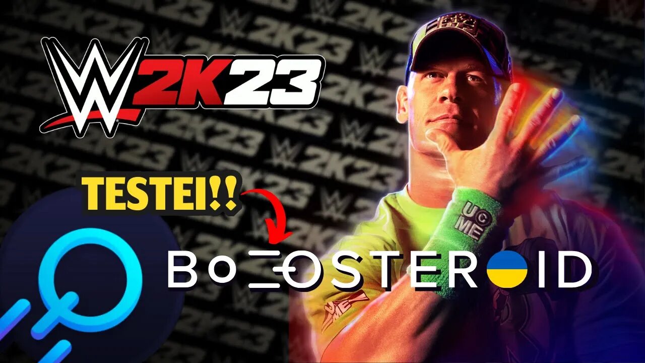 TESTEI!! WWE2K23 no NAVEGADOR CHROME via BOOSTEROID CLOUD GAMING!