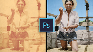 Incredible photo restoration & colorization time lapse