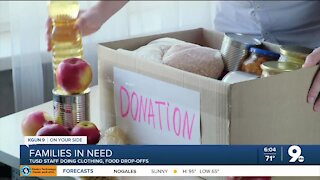 TUSD staff continue helping families in need through clothing bank, food pantry