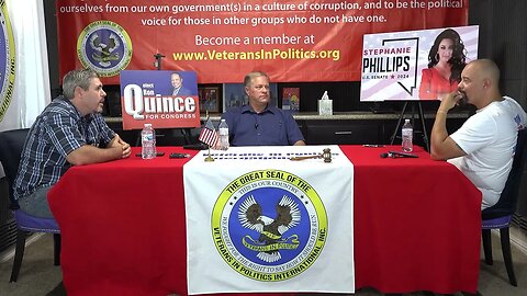 Rob Lauer CEO of Las Vegas Spaceport on the Veterans In Politics Video Internet talk-show