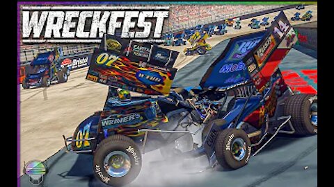 Sprint Car BRAWL at Bristol! - Wreckfest