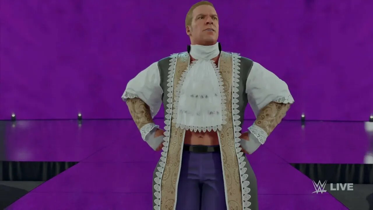 WWE2K23 Jean Paul Levesque Entrance