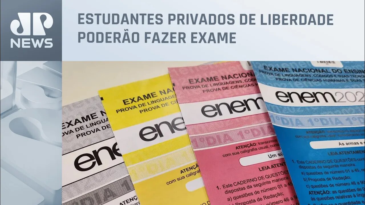 Enem reaplica prova para ausentes nesta terça-feira (10)