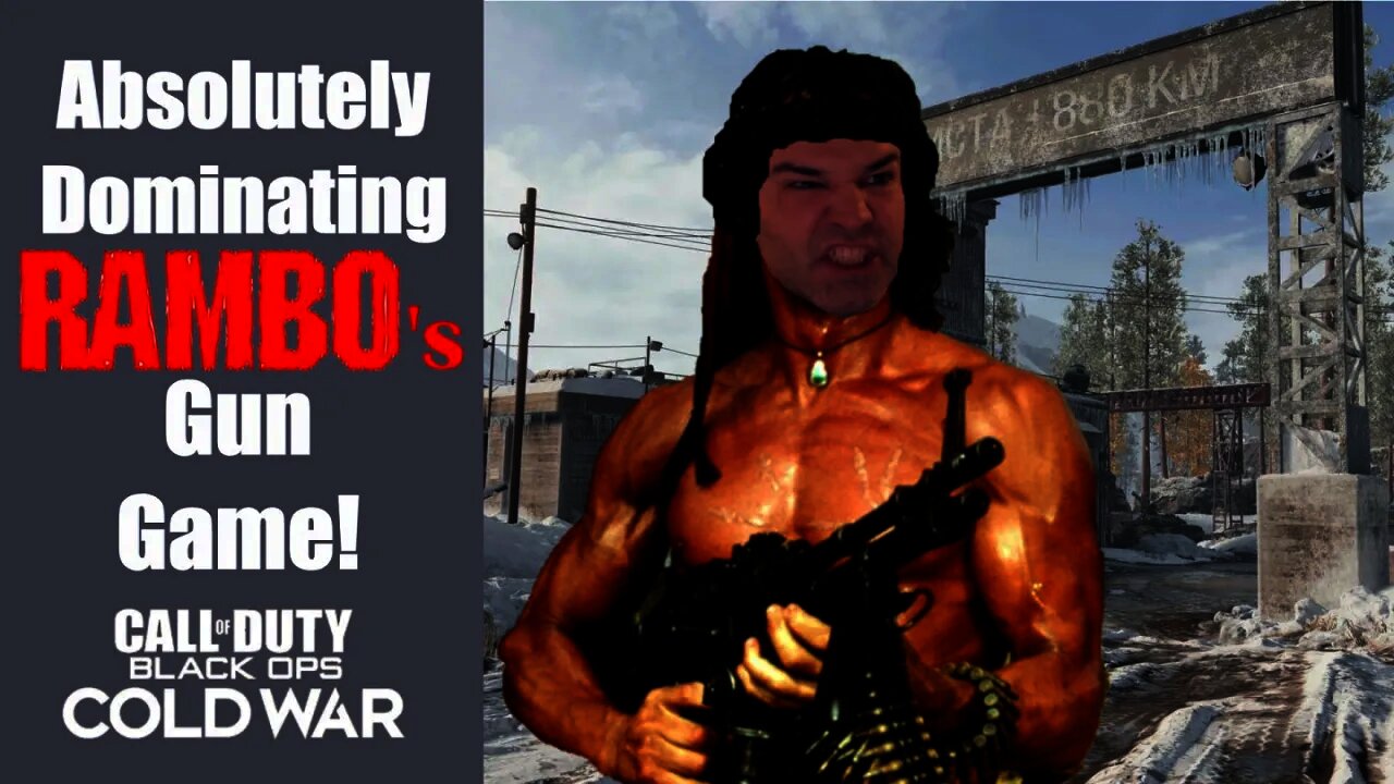 Absolutely Dominating in RAMBO's Gun Game! #CallofDuty