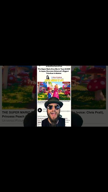 The Super Mario Bros. Movie Is STILL Breaking Records! #shorts #nintendo #supermariobrosmovie