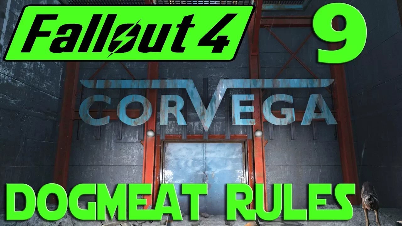 Let's Play Fallout 4 no mods ep 9 - Corvega Catwalk Crazyness